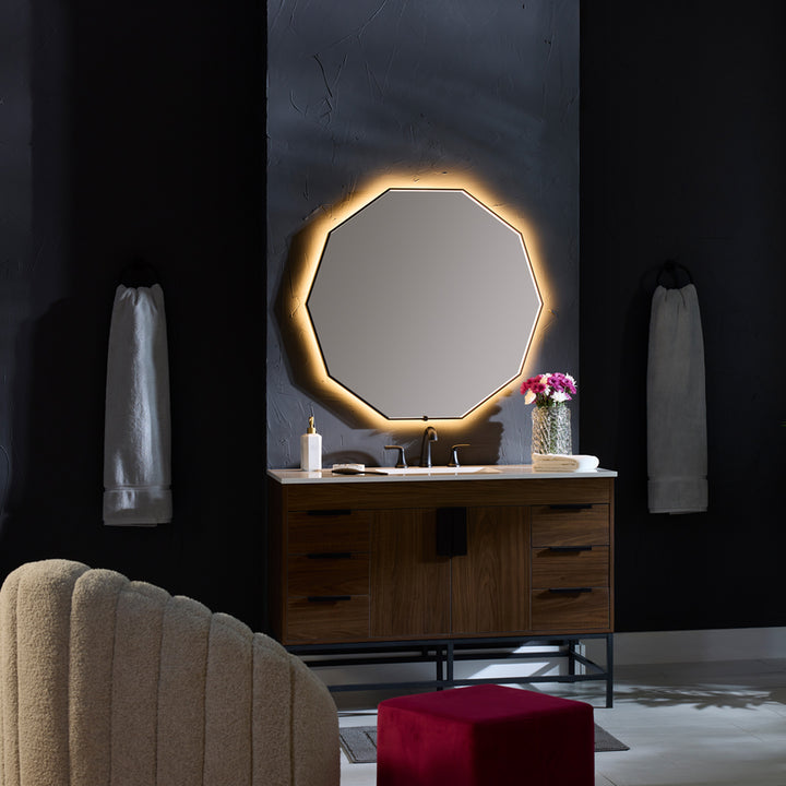DECA 30" Lighted Mirror - Black