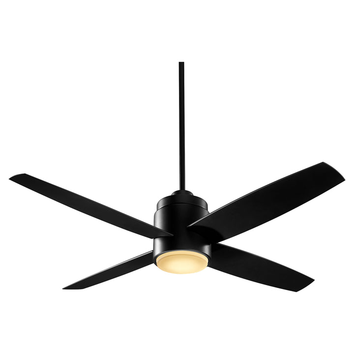 OSLO 52" Four Blade Fan - Black