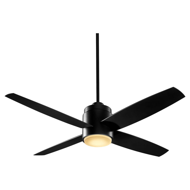OSLO 52" Four Blade Fan - Black