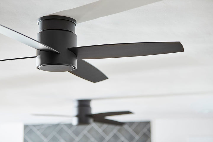 OSLO 52" Four Blade Fan - Black