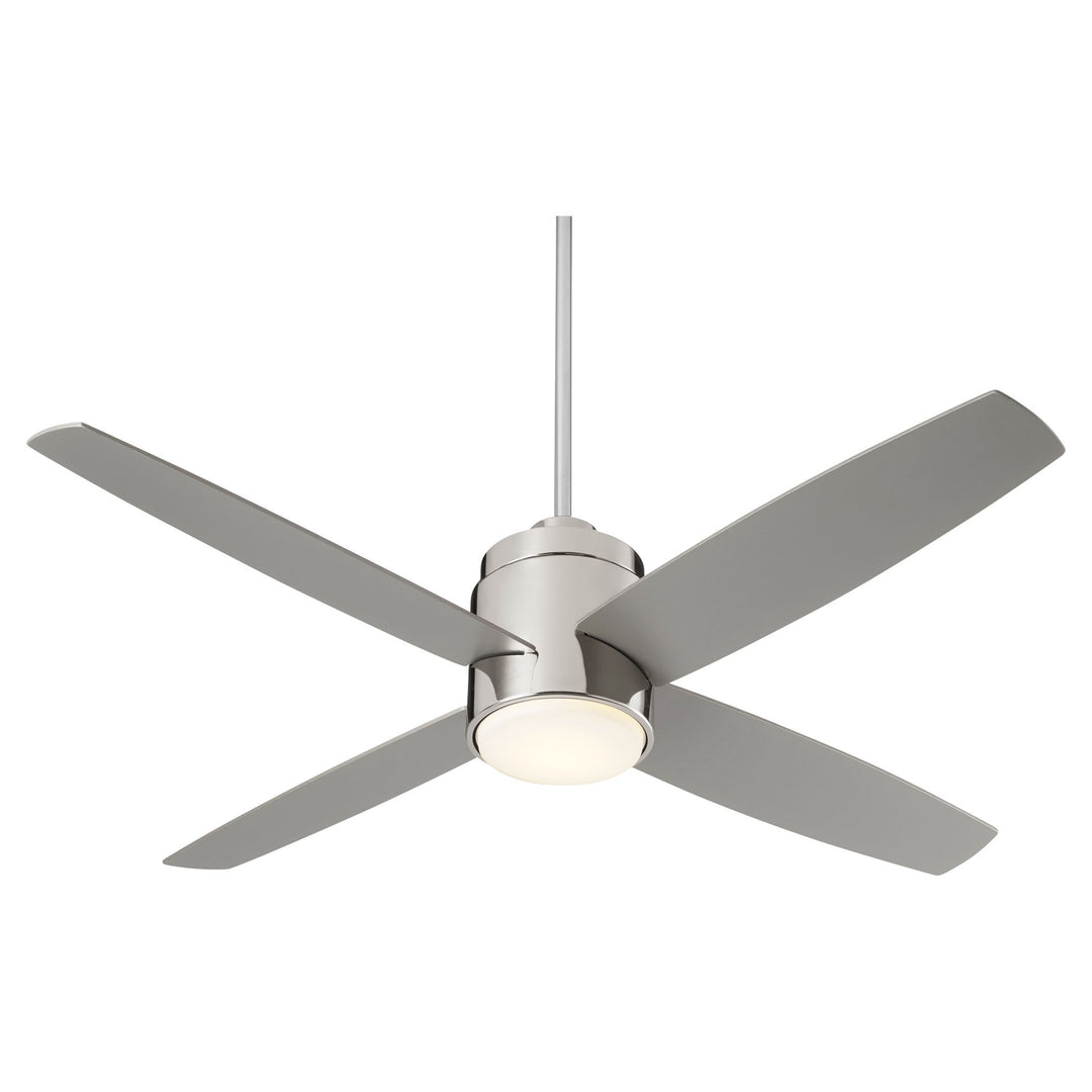 OSLO 52" Four Blade Fan - Polished Nickel