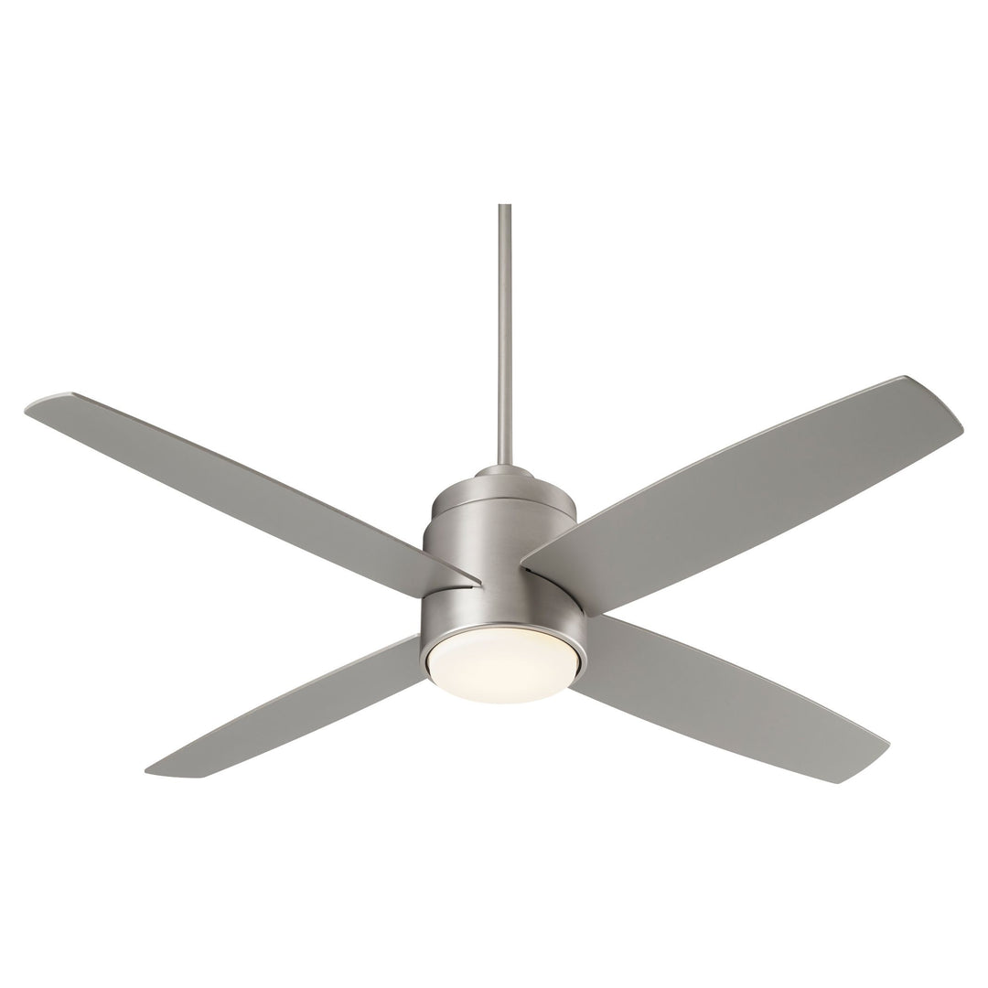 OSLO 52" Four Blade Fan - Satin Nickel