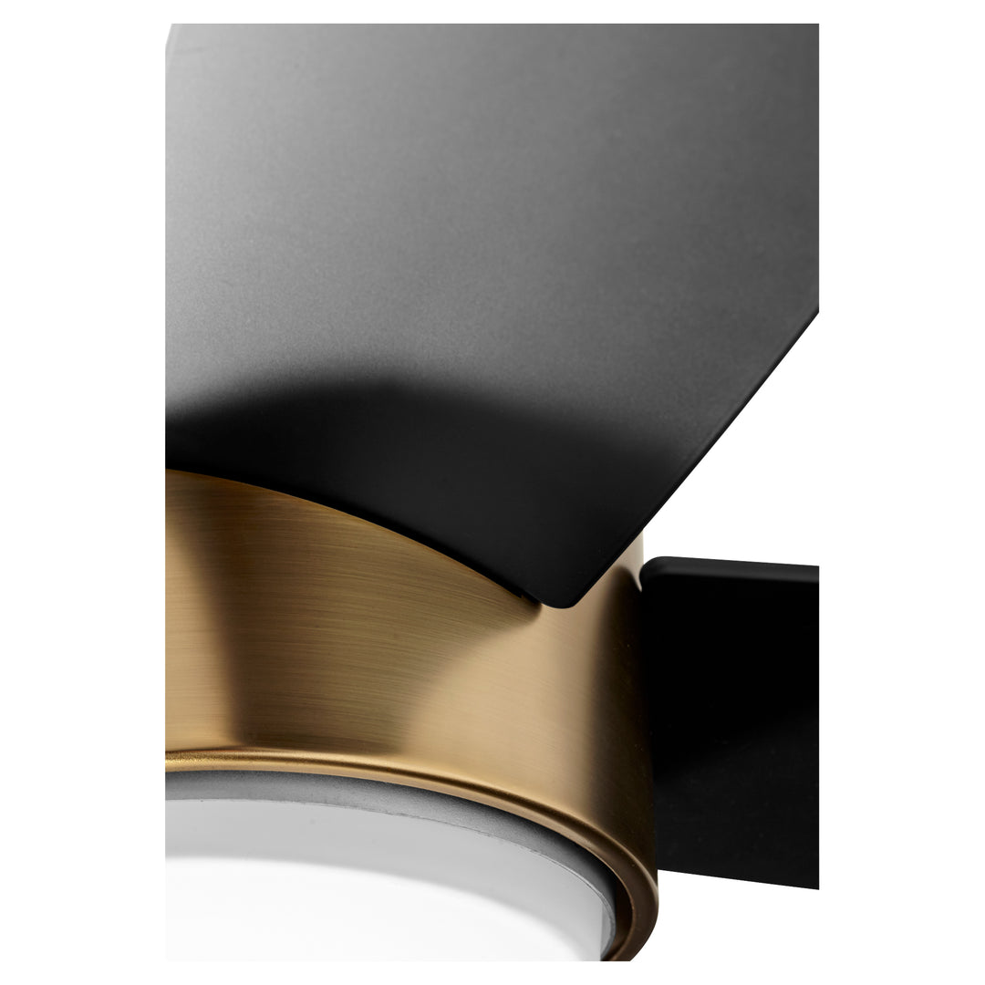 OSLO 52" Four Blade Fan - Aged Brass