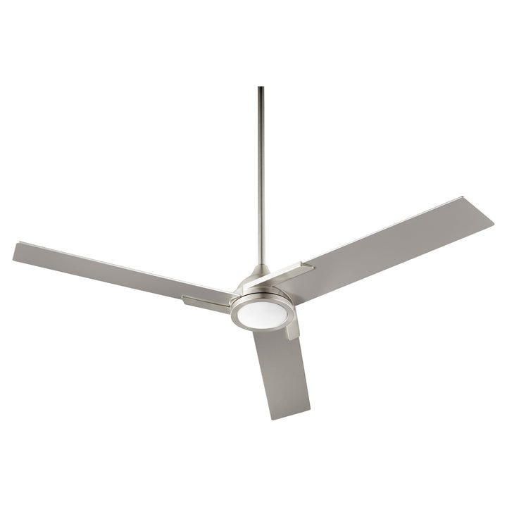 CODA 56" Three Blade Fan - Satin Nickel