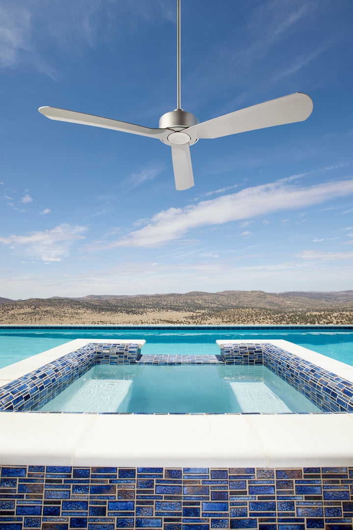 SOLIS Three Blade Wet Fan - Satin Nickel