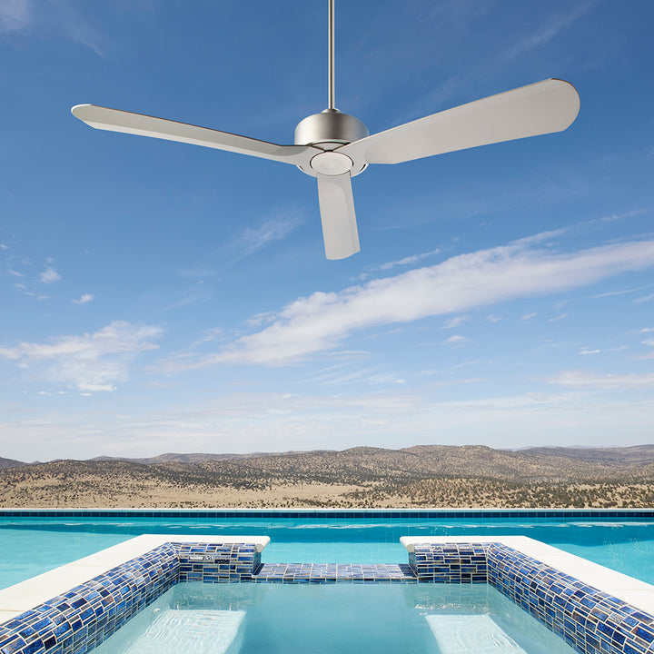 SOLIS Three Blade Wet Fan - Satin Nickel