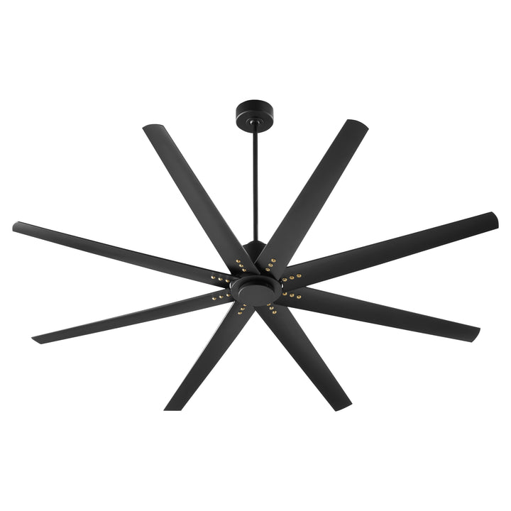 FLEET 72" Eight Blade Fan - Black & Black