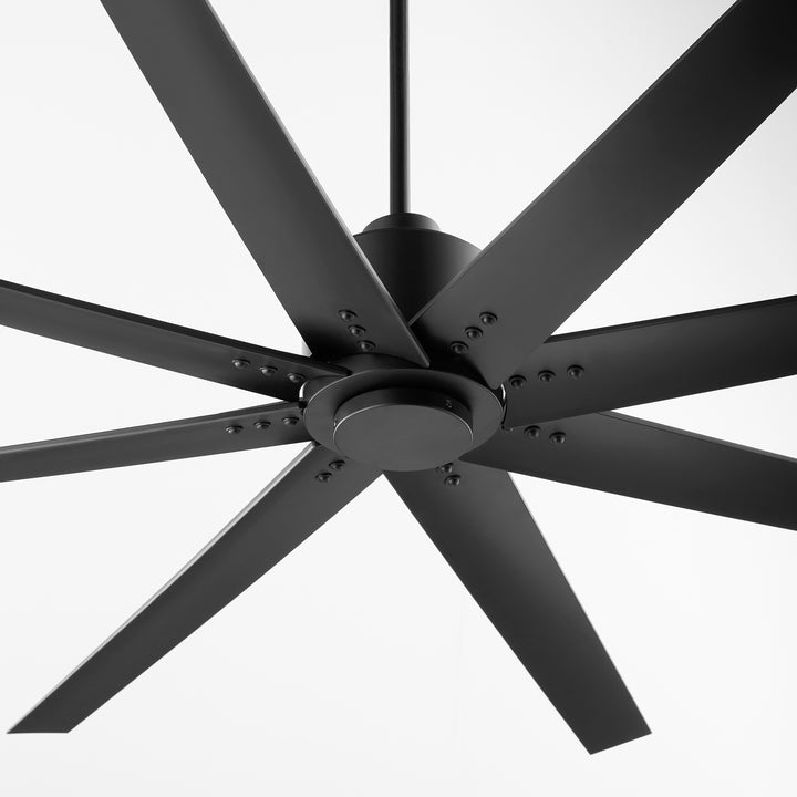 FLEET 72" Eight Blade Fan - Black & Black
