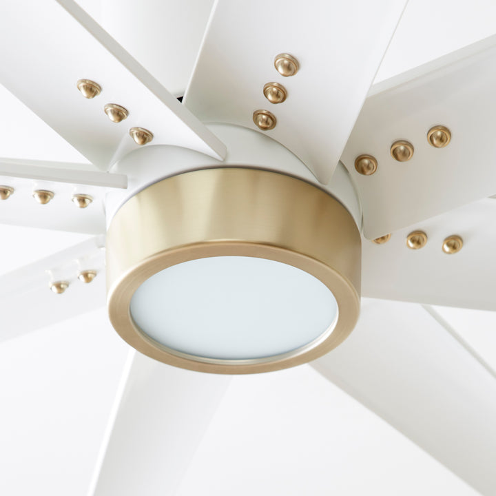 FLEET 72" Eight Blade Fan - White