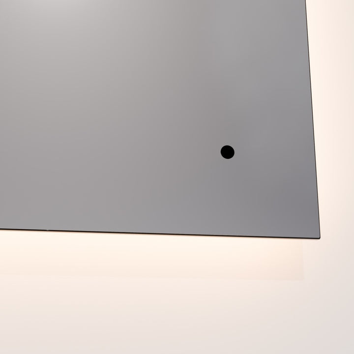 GALAXY 36"x36" Lighted Mirror - Mirrored Glass