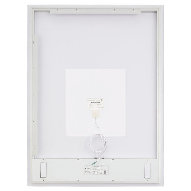 GALAXY 36"x36" Lighted Mirror - Mirrored Glass