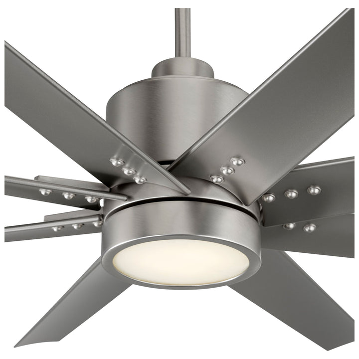 FLEET 56" Eight Blade Fan - Satin Nickel