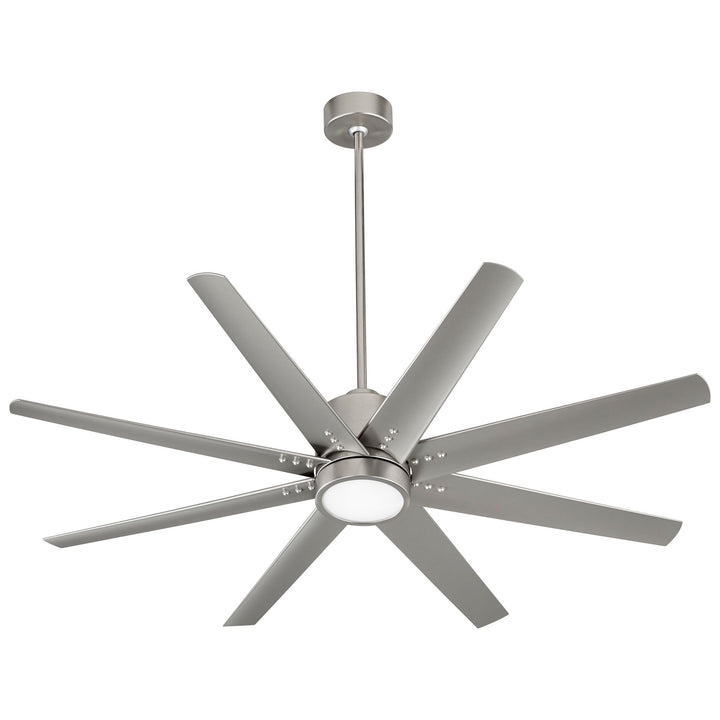 FLEET 56" Eight Blade Fan - Satin Nickel