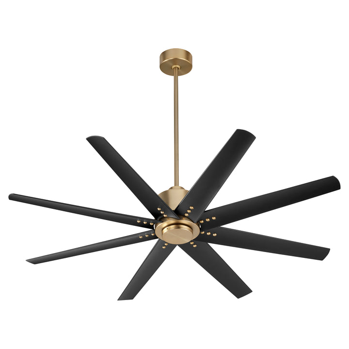 FLEET 56" Eight Blade Fan - Aged Brass