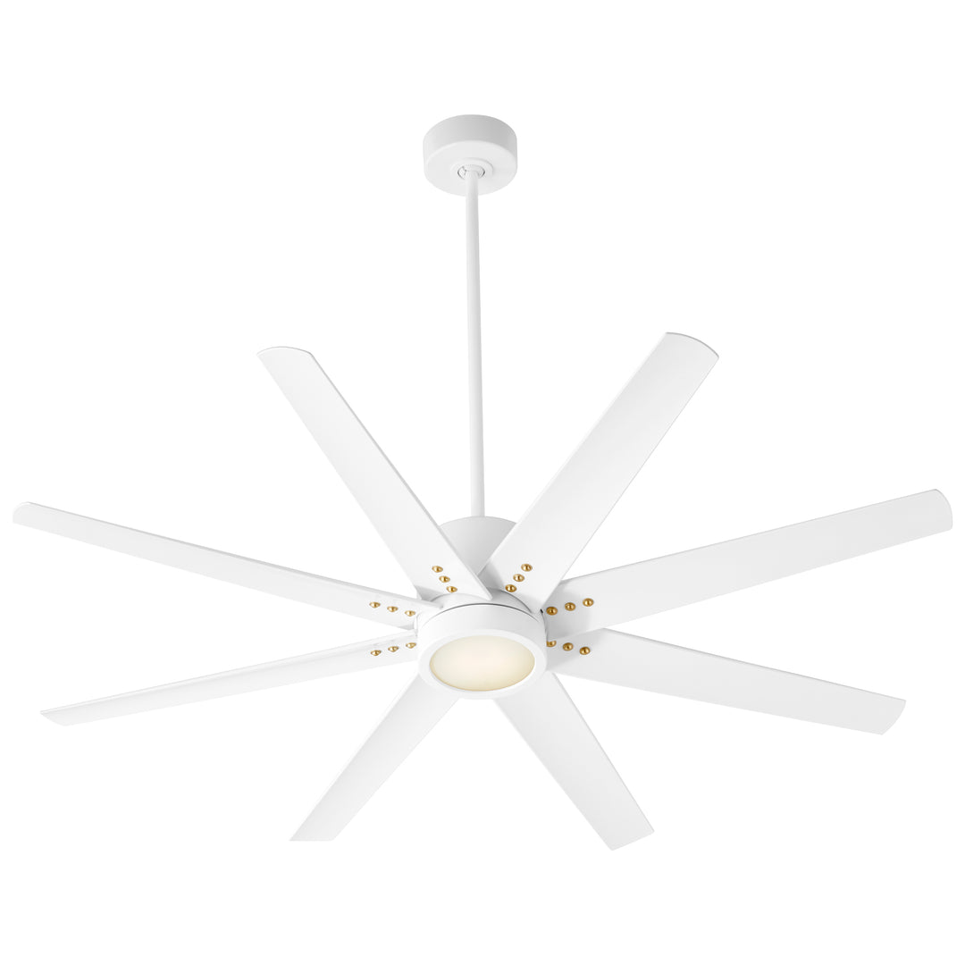 FLEET 56" Eight Blade Fan - White