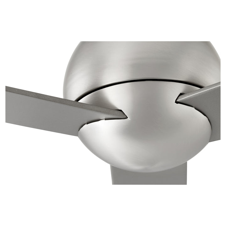RONDURE 54" Damp Fan - Satin Nickel