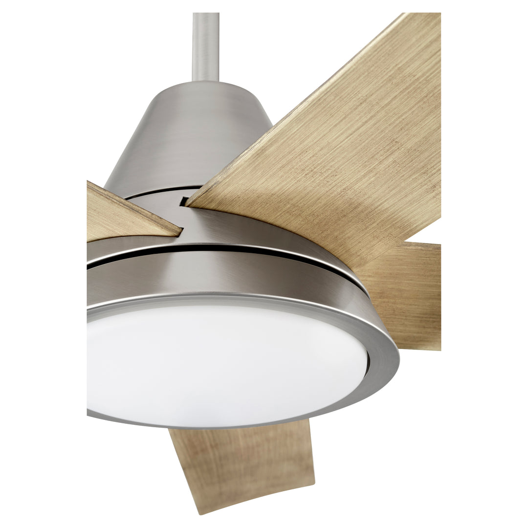 TEMPLE 56" Damp Fan - Satin Nickel