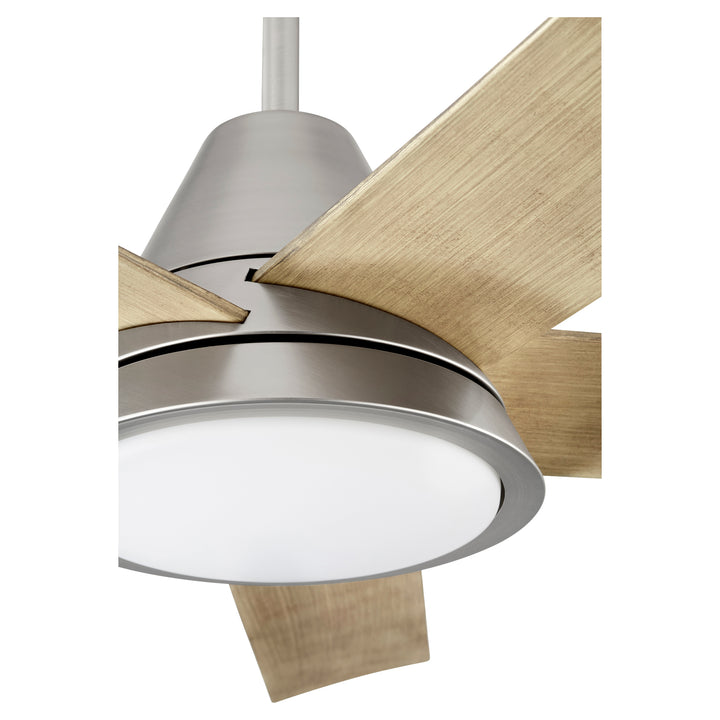 TEMPLE 56" Damp Fan - Satin Nickel