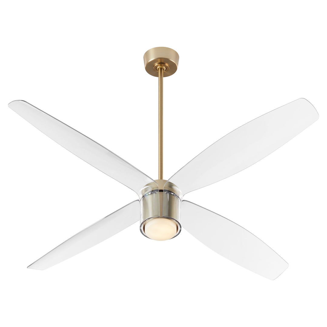 SAMARAN 60" Fan - Aged Brass