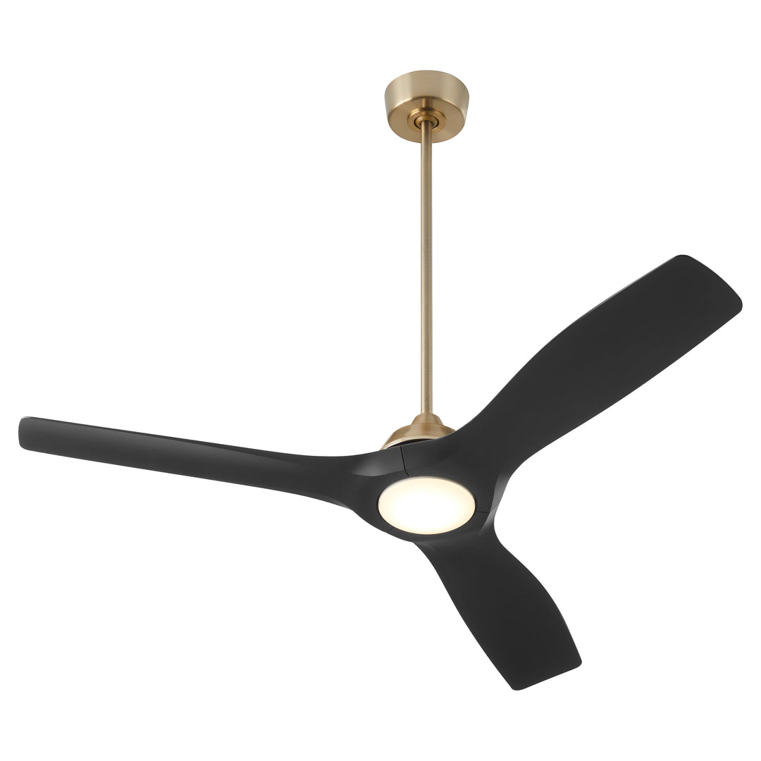 AVALON 52" Fan - Aged Brass
