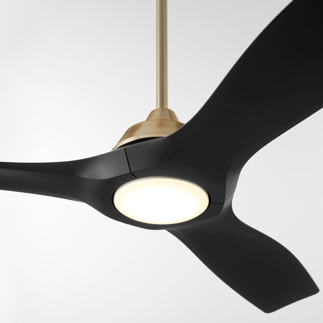 AVALON 52" Fan - Aged Brass
