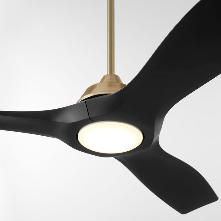 AVALON 52" Fan - Aged Brass