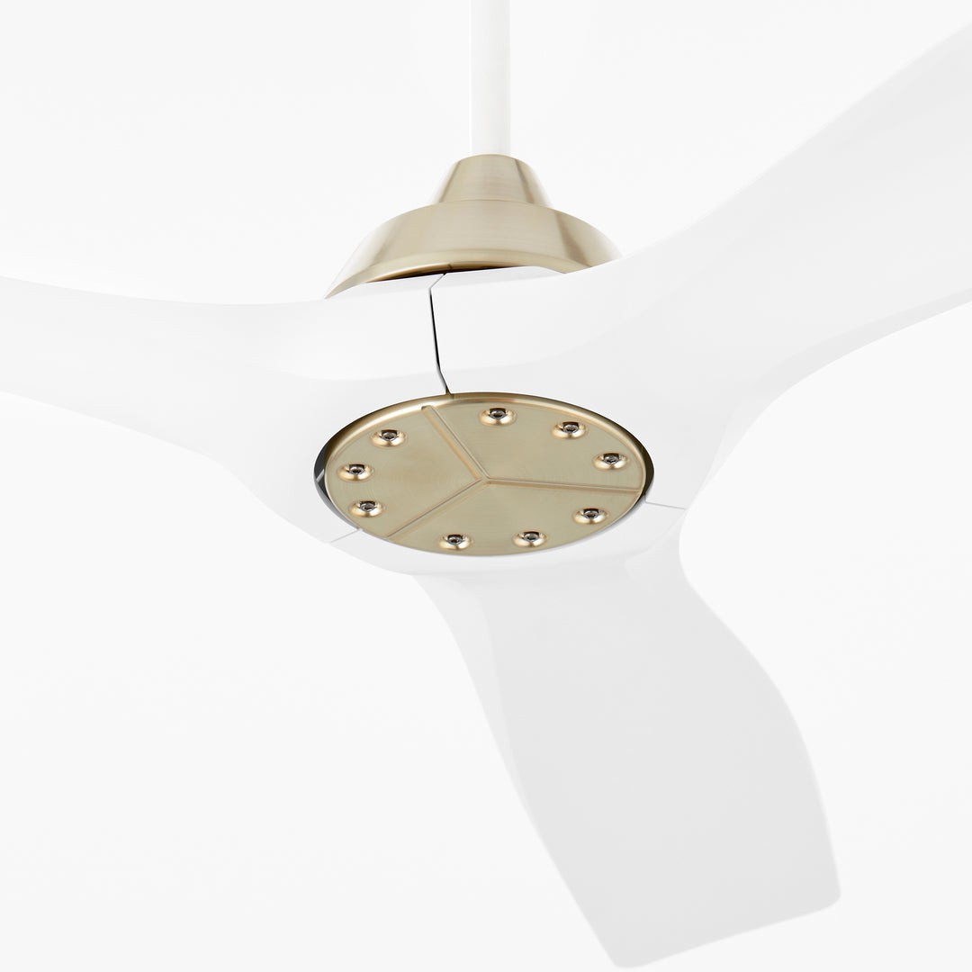 AVALON 52" Fan - Aged Brass