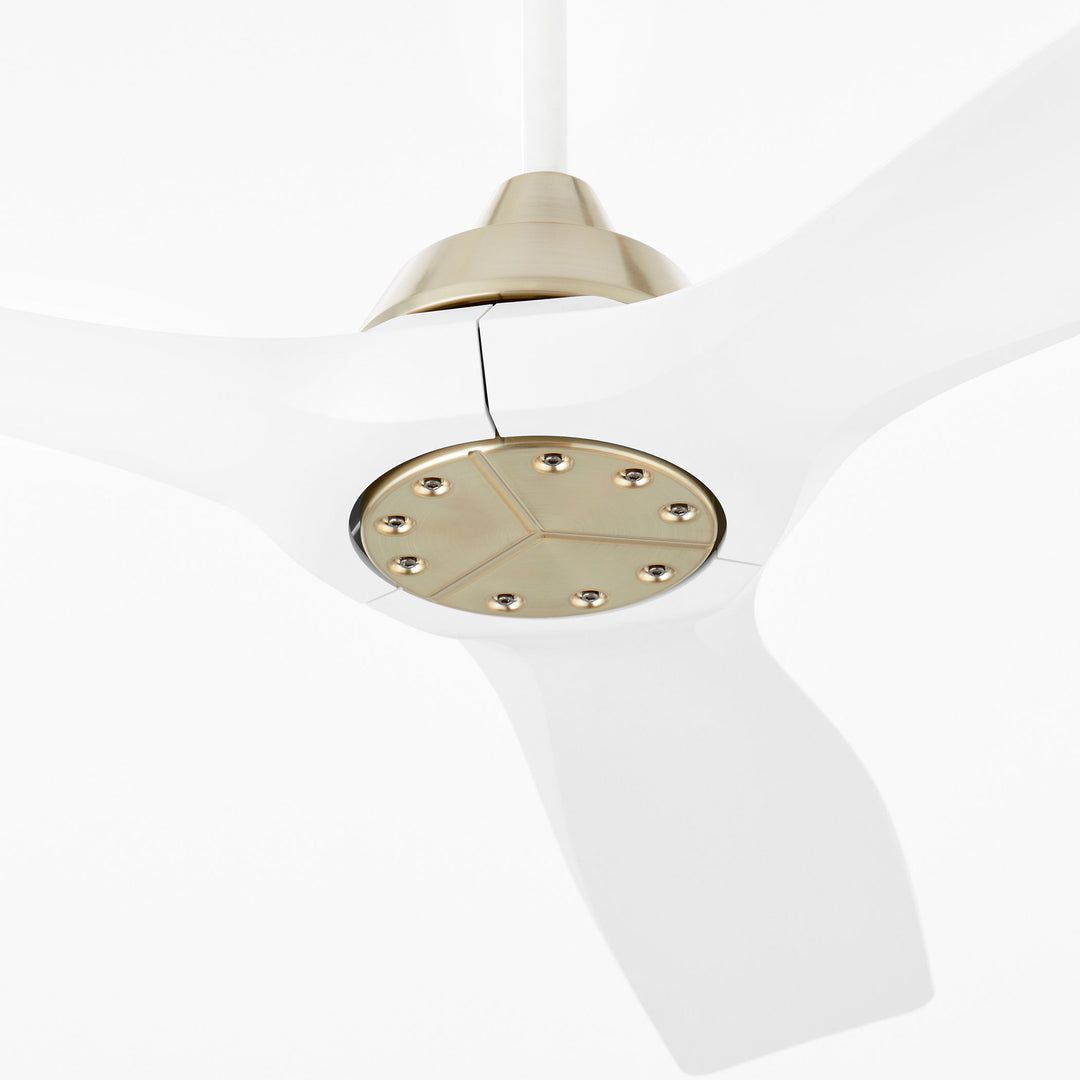 AVALON 52" Fan - Aged Brass