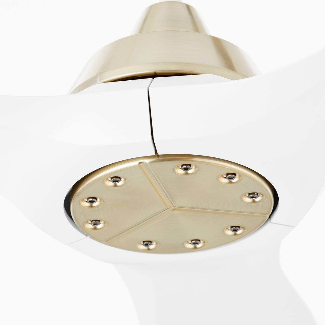AVALON 52" Fan - Aged Brass