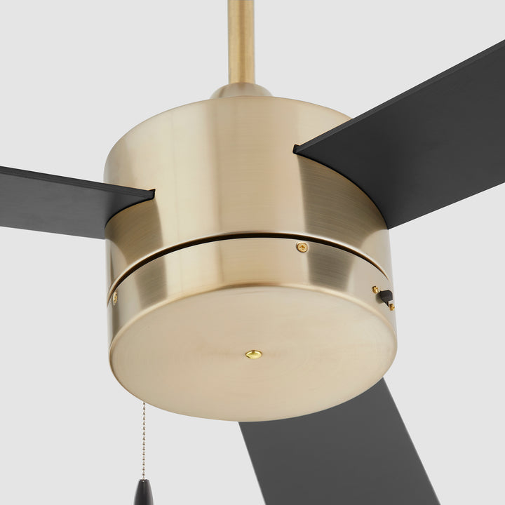 ALLEGRO 52" 3 Blade Fan - Aged Brass