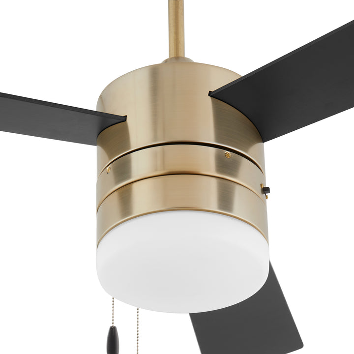 ALLEGRO 52" 3 Blade Fan - Aged Brass