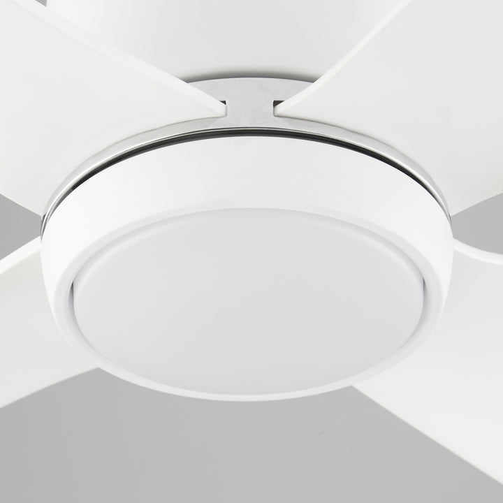 MYRIAD 56" Hugger - White/Aged Brass