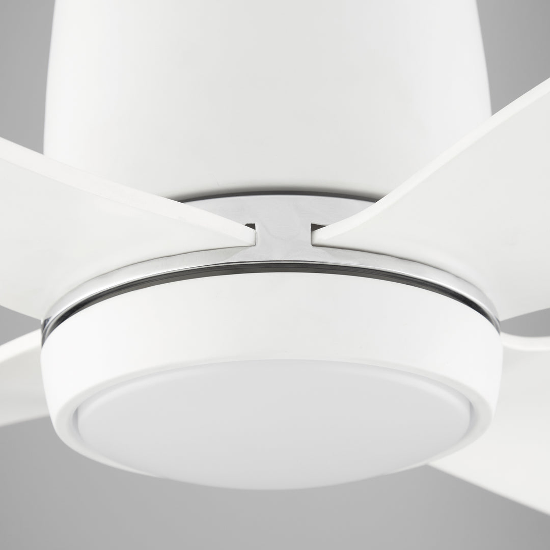 MYRIAD 56" Hugger - White/Aged Brass
