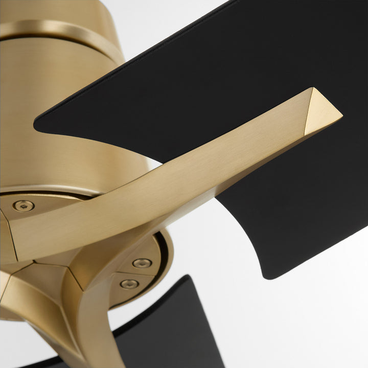 HALCYON 56" 3 Blade Fan - Aged Brass