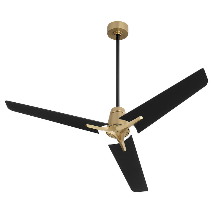HALCYON 56" 3 Blade Fan - Aged Brass
