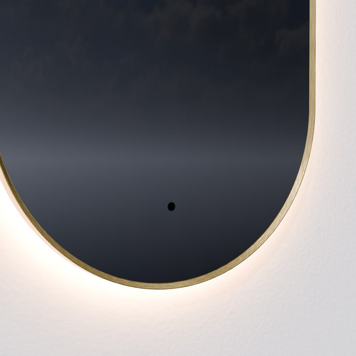 ARGO 22"x36" Lighted Mirror - Black