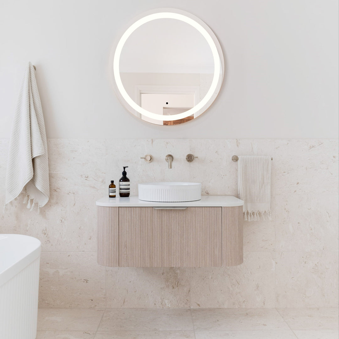 SPECTRUM 36" Lighted Mirror - Mirrored Glass