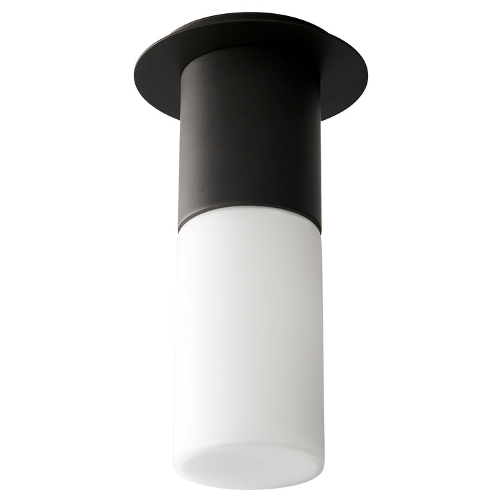 PILAR Large Glass Ceiling Mount -2700k- Black