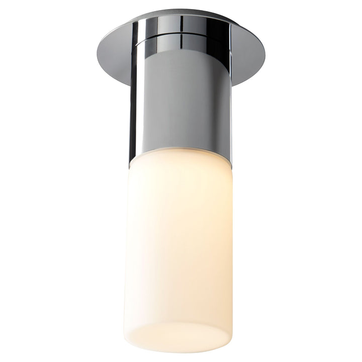 PILAR Large Glass Ceiling Mount -4000k- Polished Nickel