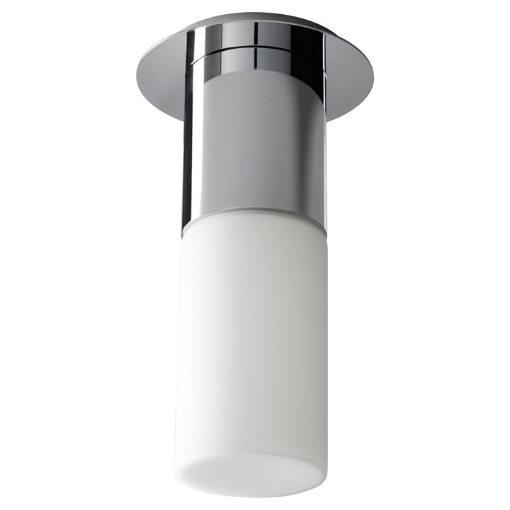 PILAR Large Glass Ceiling Mount -2700k- Polished Nickel