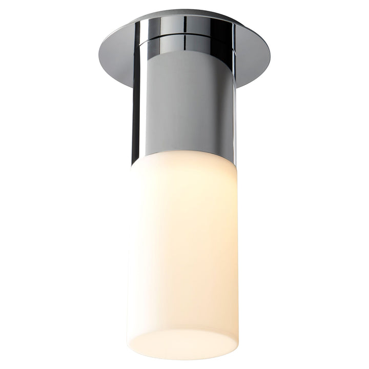PILAR Large Acrylic Ceiling Mount -2700k- Polished Nickel