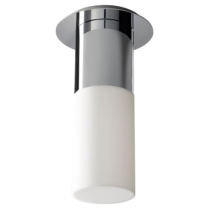 PILAR Large Acrylic Ceiling Mount -2700k- Polished Nickel
