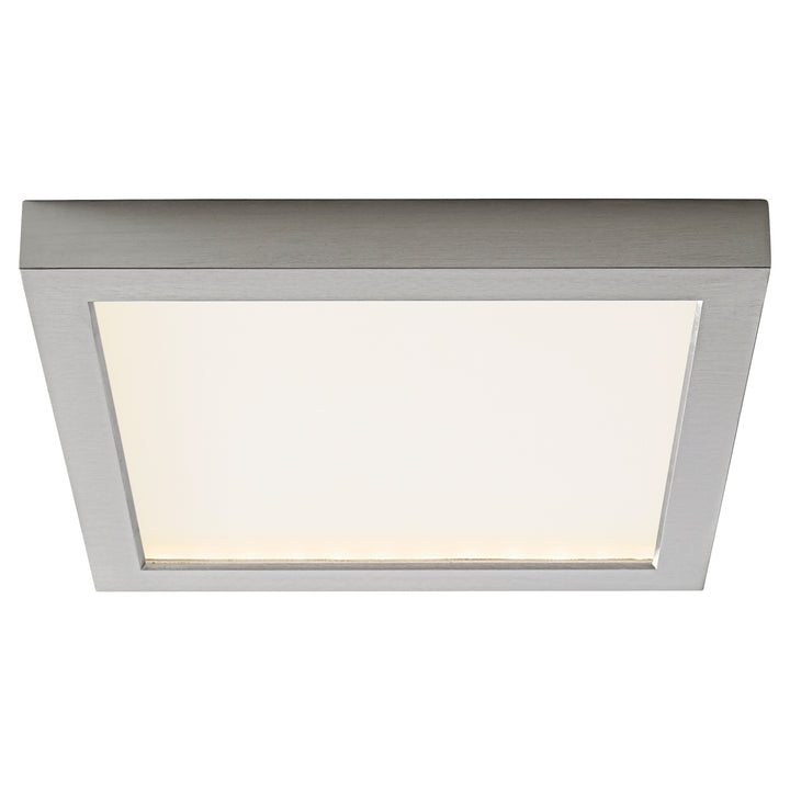 ALTAIR 9" LED Square -3000k- Satin Nickel