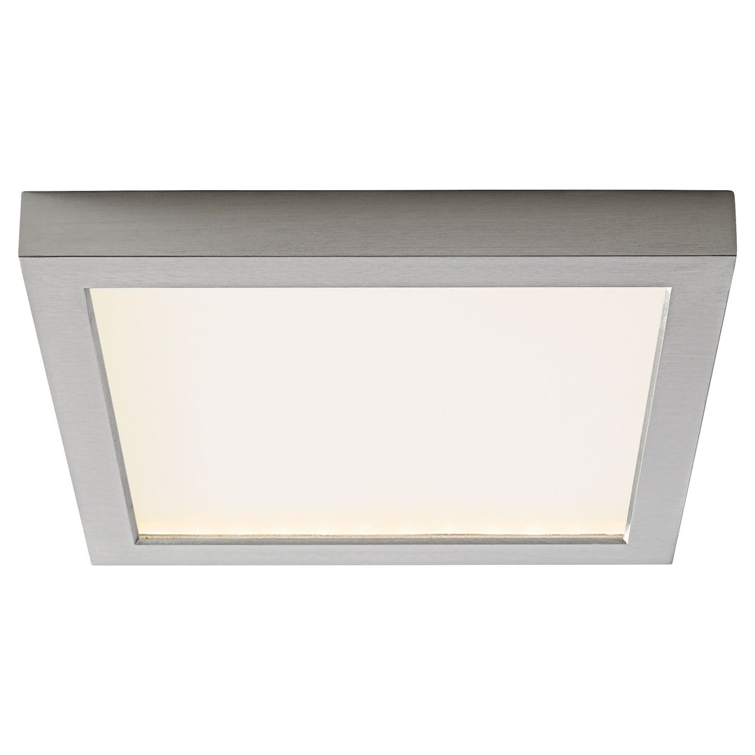ALTAIR 9" LED Square -3000k- Satin Nickel