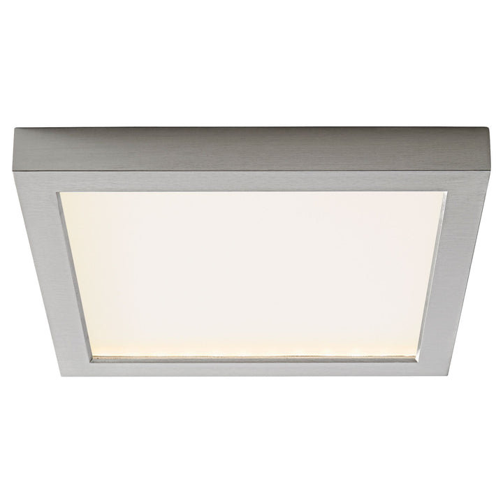 ALTAIR 9" LED Square -3000k- Satin Nickel