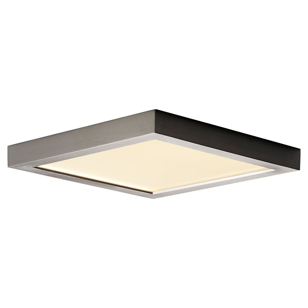 ALTAIR 9" LED Square -3000k- Satin Nickel