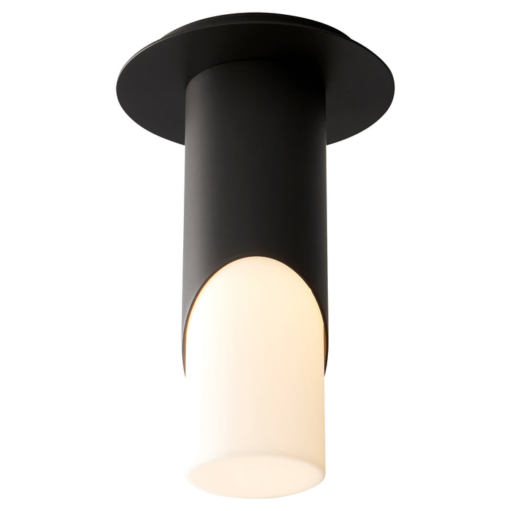 ELLIPSE Small Acrylic Ceiling Mount -2700k- Black