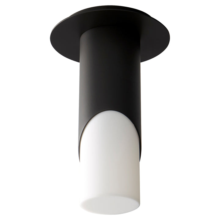 ELLIPSE Small Acrylic Ceiling Mount -2700k- Black