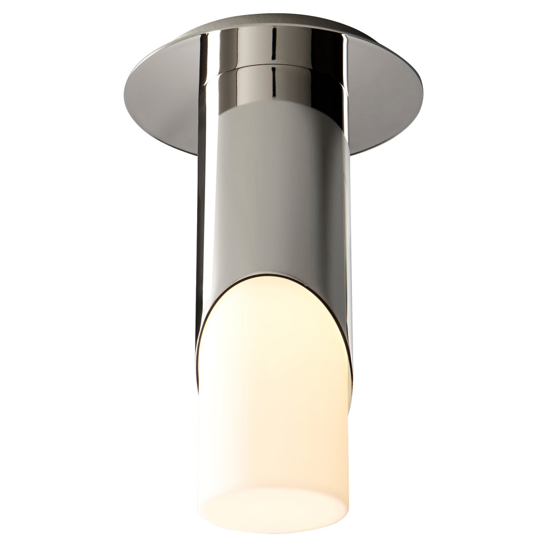 ELLIPSE Small Acrylic Ceiling Mount -3500k- Polished Nickel