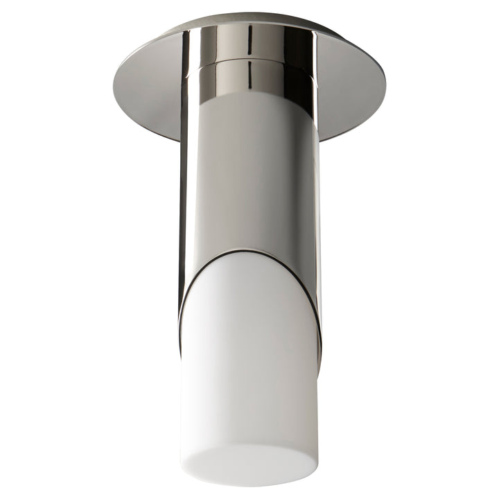 ELLIPSE Small Acrylic Ceiling Mount -2700k- Polished Nickel